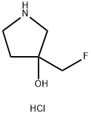 3-(fluoromethyl)pyrrolidin-3-ol hydrochloride
