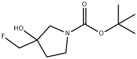 tert-butyl 3-(fluoromethyl)-3-hydroxypyrrolidine-1-carboxylate