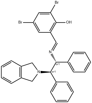 2,4-Dibromo-6-[(E)-[[(1R,2R)-2-(isoindolin-2-yl)-1,2-diphenylethyl]imino]methyl]phenol