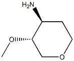 (3R,4S)-3-methoxyoxan-4-amine
