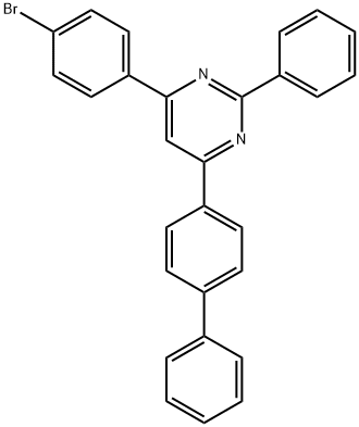 4-(Biphenyl-4-yl)-6-(4-bromophenyl)-2-phenylpyrimidine