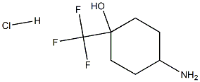 4-amino-1-(trifluoromethyl)cyclohexan-1-ol hydrochloride