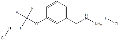 {[3-(trifluoromethoxy)phenyl]methyl}hydrazine dihydrochloride