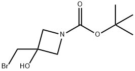 tert-butyl 3-(bromomethyl)-3-hydroxyazetidine-1-carboxylate