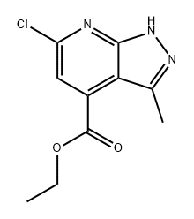 ethyl 6-chloro-3-methyl-1H-pyrazolo[3,4-b]pyridine-4-carboxylate
