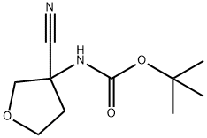 tert-butyl n-(3-cyanooxolan-3-yl)carbamate