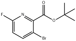 tert-butyl 3-bromo-6-fluoropyridine-2-carboxylate
