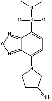 (R)-(-)-DBD-APy [=(R)-(-)-4-(N,N-Dimethylaminosulfonyl)-7-(3-aminopyrrolidin-1-yl)-2,1,3-benzoxadiazole] [HPLC Labeling Reagent for e.e. Determination]