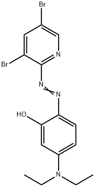 2-(3,5-Dibromo-2-pyridylazo)-5- (diethylamino)-phenol