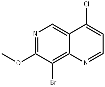 8-bromo-4-chloro-7-methoxy-1,6-naphthyridine