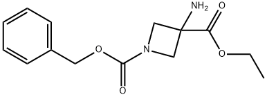 1-benzyl 3-ethyl 3-aminoazetidine-1,3-dicarboxylate