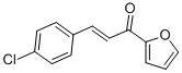 3-(4-CHLOROPHENYL)-1-(2-FURYL)-2-PROPEN-1-ONE