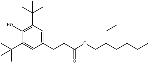 2-ethylhexyl 3,5-bis(di-tert-butyl)-4-hydroxybenzo