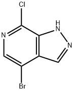 4-bromo-7-chloro-1H-pyrazolo[3,4-c]pyridine