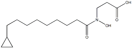 N-(9-Cyclopropyl-1-oxononyl)-N-hydroxy-β-alanine