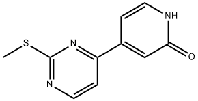 4-[2-(methylsulfanyl)pyrimidin-4-yl]-1,2-dihydropyridin-2-one