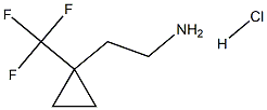 2-[1-(trifluoromethyl)cyclopropyl]ethan-1-amine hydrochloride