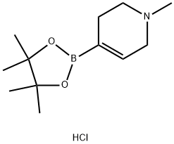 1-Methyl-4-(4,4,5,5-tetramethyl-1,3,2-dioxaborolan-2-yl)-1,2,3,6-tetrahydropyridine hydrochloride
