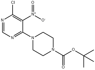 1-Boc-4-(6-chloro-5-nitro-4-pyrimidinyl)piperazine