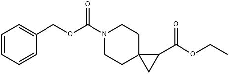 6-benzyl 1-ethyl 6-azaspiro[2.5]octane-1,6-dicarboxylate