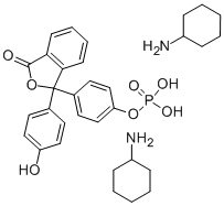 Phenolphthalein monophosphate bis(cyclohexylammonium) salt