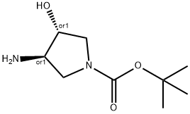 trans-3-amino-1-boc-4-hydroxypyrrolidine