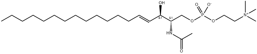 N-acetyl-D-erythro-sphingosylphosphorylcholine