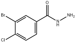 3-Bromo-4-chlorobenzhydrazide