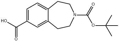 3-[(tert-butoxy)carbonyl]-2,3,4,5-tetrahydro-1H-3-benzazepine-7-carboxylic acid