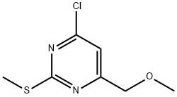 4-Chloro-6-(methoxymethyl)-2-(methylthio)pyrimidine