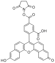 5(6)-Carboxynaphthofluorescein N-Succinimidyl ester