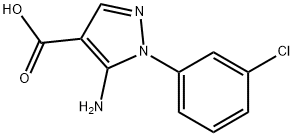 5-AMINO-1-(3-CHLOROPHENYL)-1H-PYRAZOLE-4-CARBOXYLIC ACID