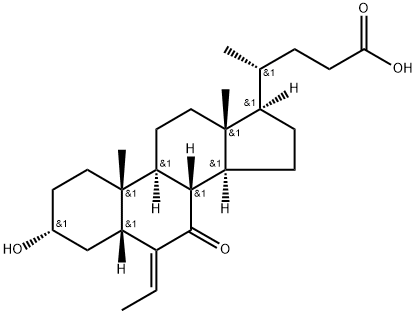 (R)-4-((3R,5R,8S,9S,10R,13R,14S,17R,E)-6-Ethylidene-3-hydroxy-10,13-dimethyl-7-oxohexadecahydro-1H-cyclopenta[a]phenanthren-17-yl)pentanoic acid