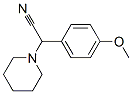 ALPHA-(4-METHOXYPHENYL)-1-PIPERIDINEACETONITRILE
