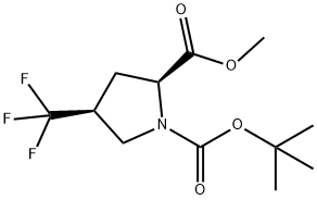 1-tert-butyl 2-methyl (2s,4s)-4-(trifluoromethyl)pyrrolidine-1,2-dicarboxylate