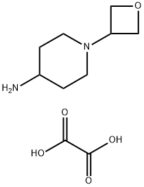 1-(oxetan-3-yl)piperidin-4-amine; oxalic acid