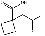 1-(2,2-difluoroethyl)cyclobutane-1-carboxylic acid