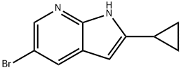5-bromo-2-cyclopropyl-1H-pyrrolo[2,3-b]pyridine