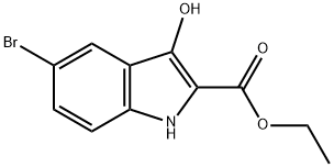 5-Bromo-3-hydroxy-1H-indole-2-carboxylic acid ethyl ester