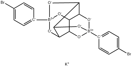 Bis(4-bromophenylboronic Acid) scyllo-Inositol Complex Dipotassium Tetrahydrate