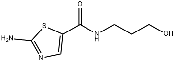 2-Amino-N-(3-hydroxypropyl)thiazole-5-carboxamide