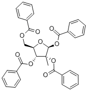 1，2，3，5-Tetra-O-benzoyl-2-C-methyl-beta-D-ribofuranose