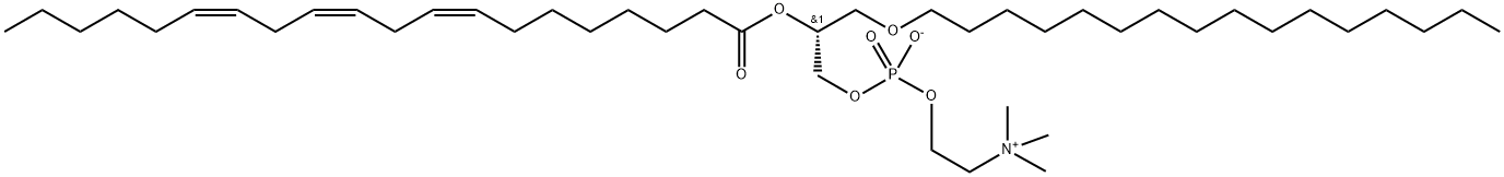 1-O-hexadecyl-2-(8Z,11Z,14Z-eicosatrienoyl)-sn-glycero-3-phosphocholine