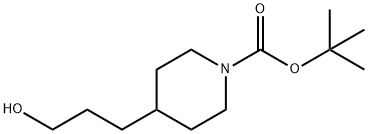 tert-Butyl 4-(3-hydroxypropyl)tetrahydro-1(2H)-pyridinecarboxylate