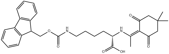 N^a-1-(4,4-Dimethyl-2,6-dioxocyclohex-1-ylidene)ethyl-N^e-Fmoc-L-lysine