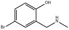 4-Bromo-2-[(methylamino)methyl]phenol