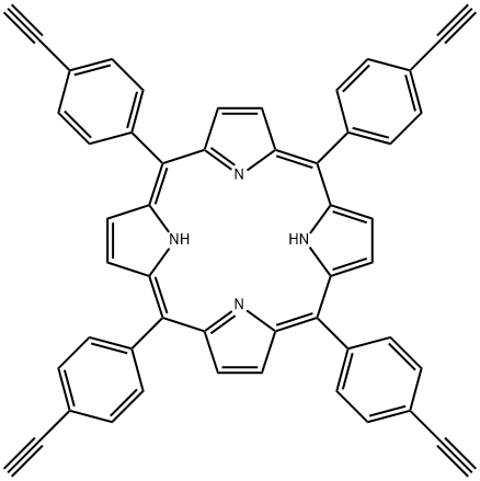 5,10,15,20-tetra(4-ethynylphenyl) porphyrin
