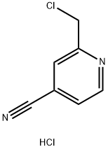 2-(Chloromethyl)isonicotinonitrile hydrochloride