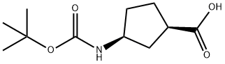 (-)-(1R,3S)-N-Boc-3-aminocyclopentanecarboxylic acid