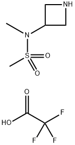 N-(azetidin-3-yl)-N-methylmethanesulfonamide; trifluoroacetic acid